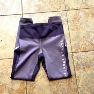 Under Armour purple athletic leggings